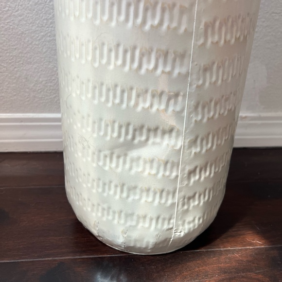 Punched Metal Vase - Picture 3 of 5